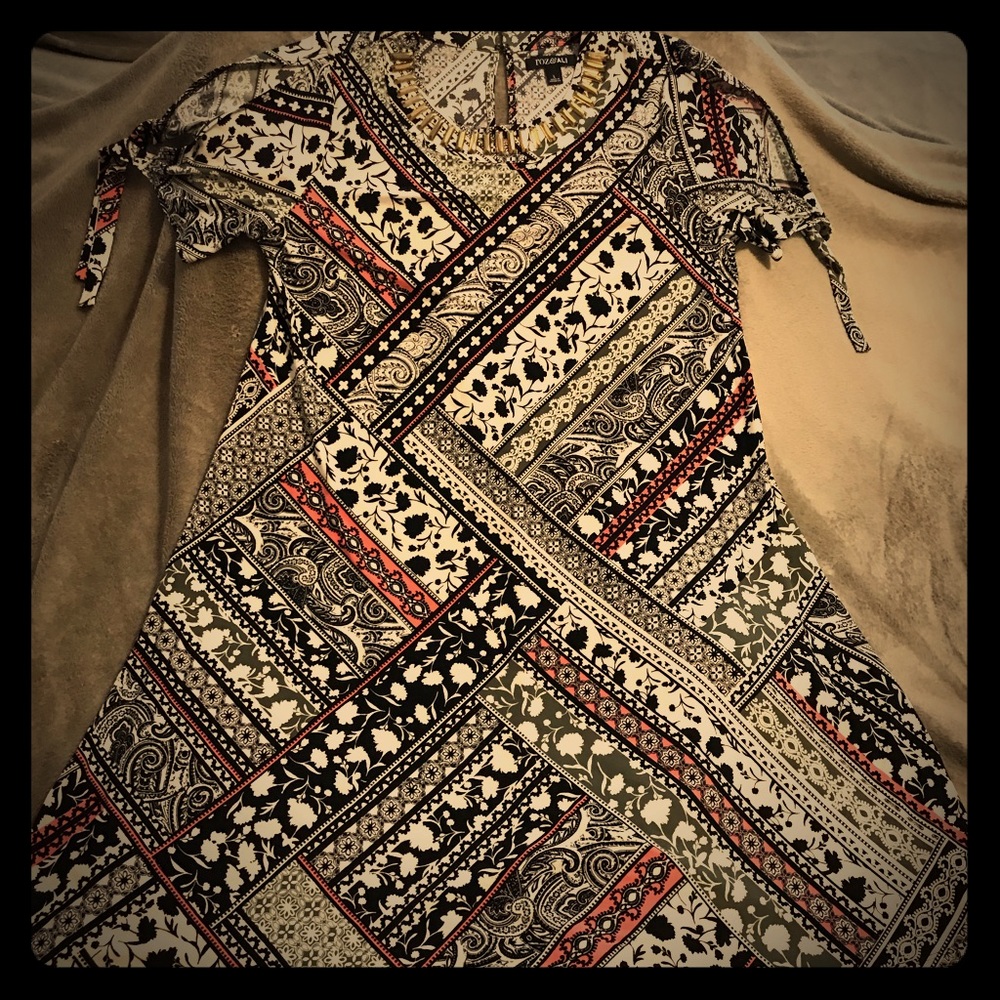 Light and flowy patterned dress